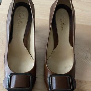 EUC - Cole Haan pumps, brown, size 7